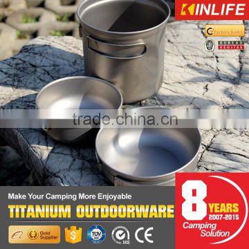 Titanium Cooking Pot Set German Cookware Style