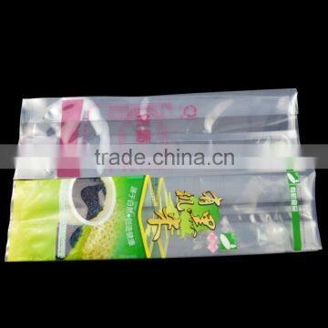 gravure printing food grade vacuum sealer bags with side gusset