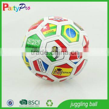 Partypro Zhejiang Factory BSCI social audit New Soft Fabric Ball with Cotton Inside
