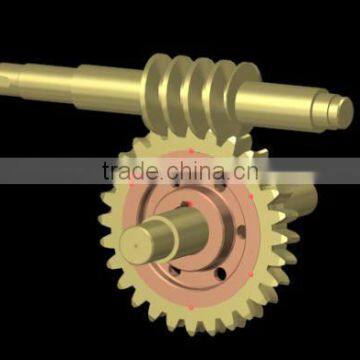 Brass Worm Gear and Worm Wheel