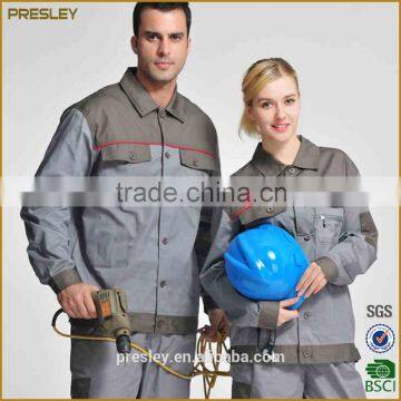 Custom made working clothes unisex industrial wearing uniforms construction workwear with OEM