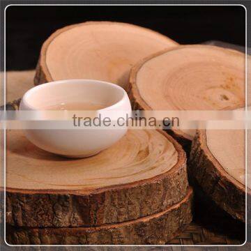 Thai solid wood teacup pad by handmade