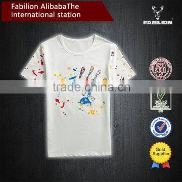 The New Summer 2015 Men's Graffiti Short Sleeve T-shirt for Cheap t Shirt Wholesale photo-2