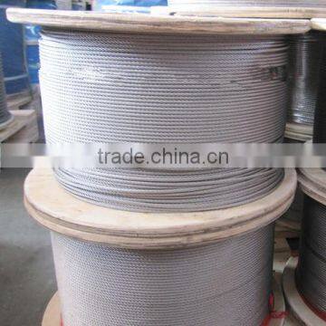 cable railing wire rope / 7*7 inox cable