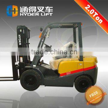 New product 2 ton forklift trucks fd20