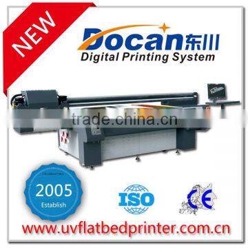 Flatbed uv plotter, glass uv printer 2.5*1.22m