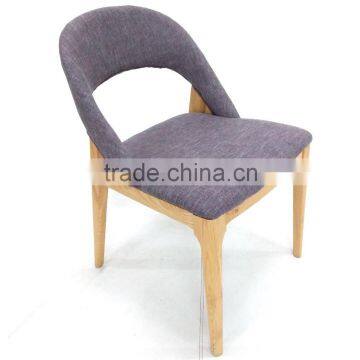 Upholstery Chair Dining Furniture With Wood Leg photo-2