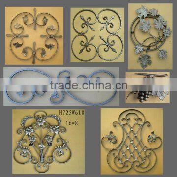 ornamental garden iron wall panel