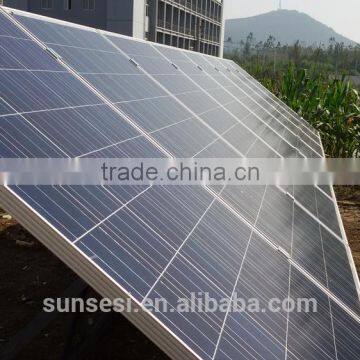 4kW Three Phase 380V 50Hz Ourdoor Head 130-210m Rated Flow 5m3/h Solar Pumping System photo-2