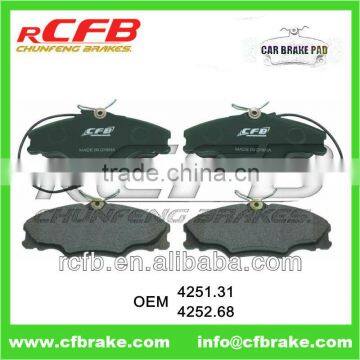 4251.31 / 4252.68 BRAKE PAD for PEUGEOT 406