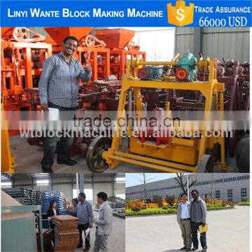 Small Moveable Cement Block Making Machine QT40-3B photo-5