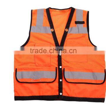 Car Reflective Safety Vest By Sport Green In Chile Mesh Fabric