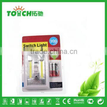 200 Lumen COB Cabinet Light LED Switch Light 3 *AAA Battery photo-4