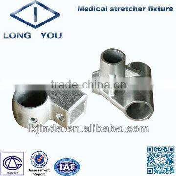 Cast aluminum Medical stretcher fixture