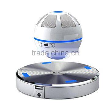 Rechargeable levitating air 2 floating bluetooth speaker