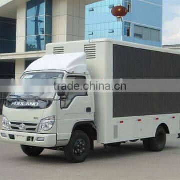 Export truck RHD led advertising truck for sale