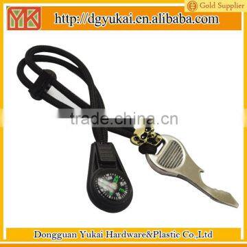Yukai paracord weaving keycharms in durable stainless steel 304