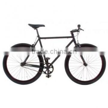 700C Hi-ten Steel All Black Fixed Gear Bicycle Bike KB-700C-M16049 photo-3