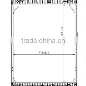 High quality Mercedes Benz truck spare parts Mercedes Radiator