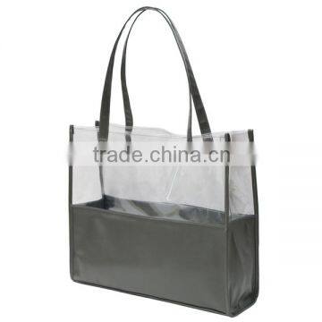 China Wholesale Ttravel Waterproof PVC Clear Women Beach Bag