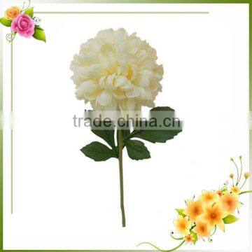 handmade white fabric chrysanthemum flower