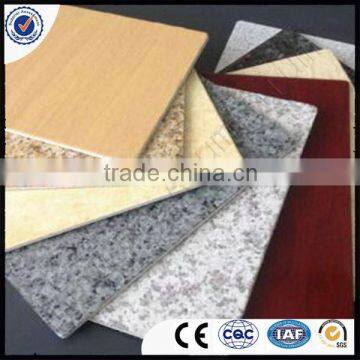 Best quality 4mm Marble /Stone ACP PVDF Coated