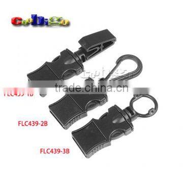 Plastic Detach Buckle Hook Belt Clip for Business Job ID Card Badge Holder & Lanyard #FLC439-1B/2B/3B