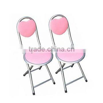 powerful and elegant wooden school chair with metal frame for kids