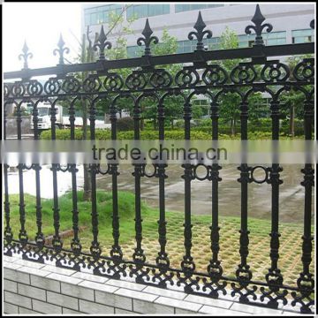 Alibaba factory supplying die cast iron fence for villa ZX-ZTHL005