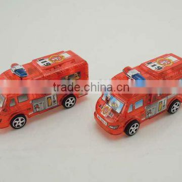 pull line fire truck with light