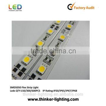 Cuttable white PCB 24v SMD 5050 Led Strip Light