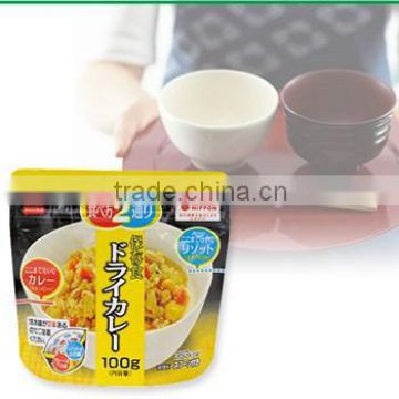 Emergency food Satake 'Magic Rice' Preservative dried curry rice 100g