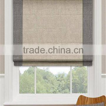 China supplier roman blind linen models of curtains for living room