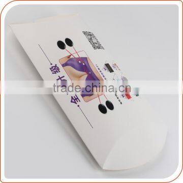 Colorful Printing Pillow Shaped Custom Cardboard Gift Lingerie Packaging Design Box Quality Choice