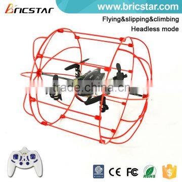 Two playing mode 2.4G eachine wholesale quadcopter with ball circle