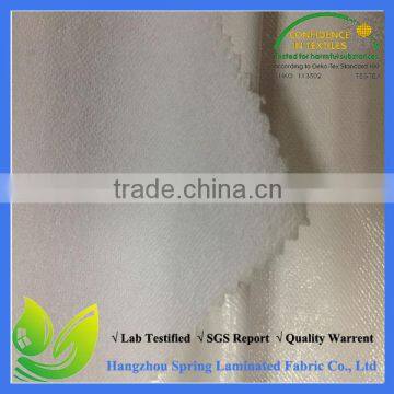 waterproof terry fabric laminated thickness PU