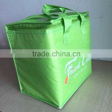 Factory Offer Customized Portable 420D Polyester Thermal Insulated Freezer Bag photo-3