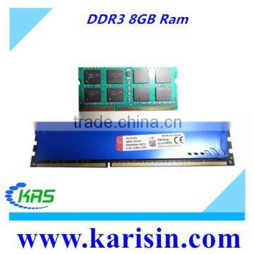 Factory wholesale 2gb 4gb 8gb ddr3 1333mhz 1600mhz ram with ETT original chips