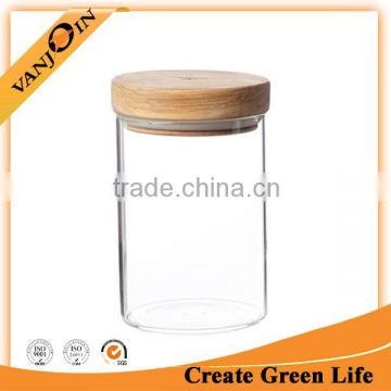 Round Glass Airtight Food Container