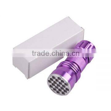 Aluminum Alloy 21LED Flashlight Touch photo-5