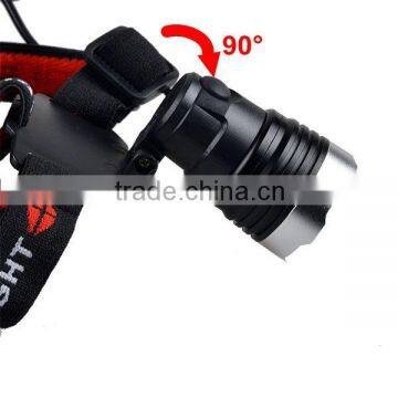 Outdoor Using Waterproof 18650 High Lumens LED Light Headlamp photo-3