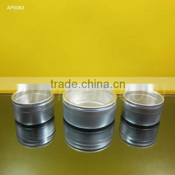 15ml/30ml aluminum tin with window top