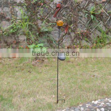 Glass ball Led garden decorative solar stake lights(SO3385)