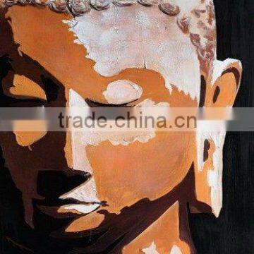 fx-0185 (buddha oil painting,religious oil painting,modern art oil painting)