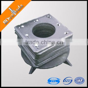 Square pipe pile end plate lowest price