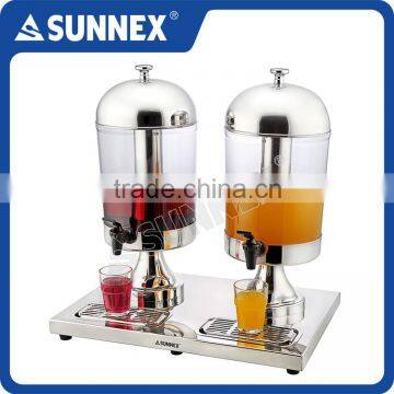 SUNNEX Stainless Steel 8ltr Stand Cold Juice Dispenser