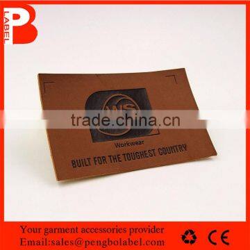 China Supplier Custom Leather Patch for Men Jackets photo-4