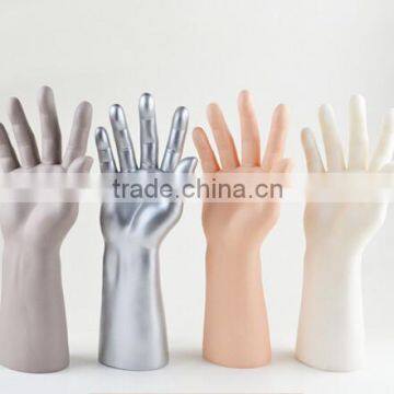 High Glossy Fiberglass Male Mannequin Hand For Glove