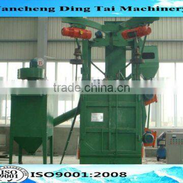 High efficiency burnishing machine /hook type shot blasting machine/shot blasting machine price