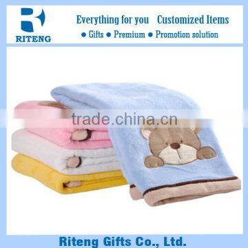 2015 New Design Baby Security Knitted Muslin Blanket